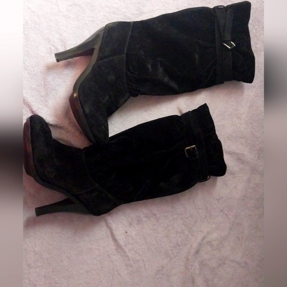 Coach and Four Suede Boots